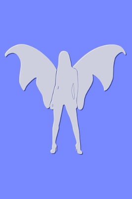 Angel Blue, par Xavier E. G. Dierick